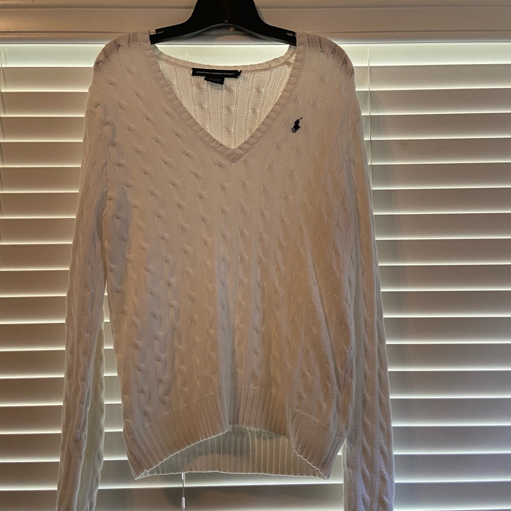 White Winter Sweater